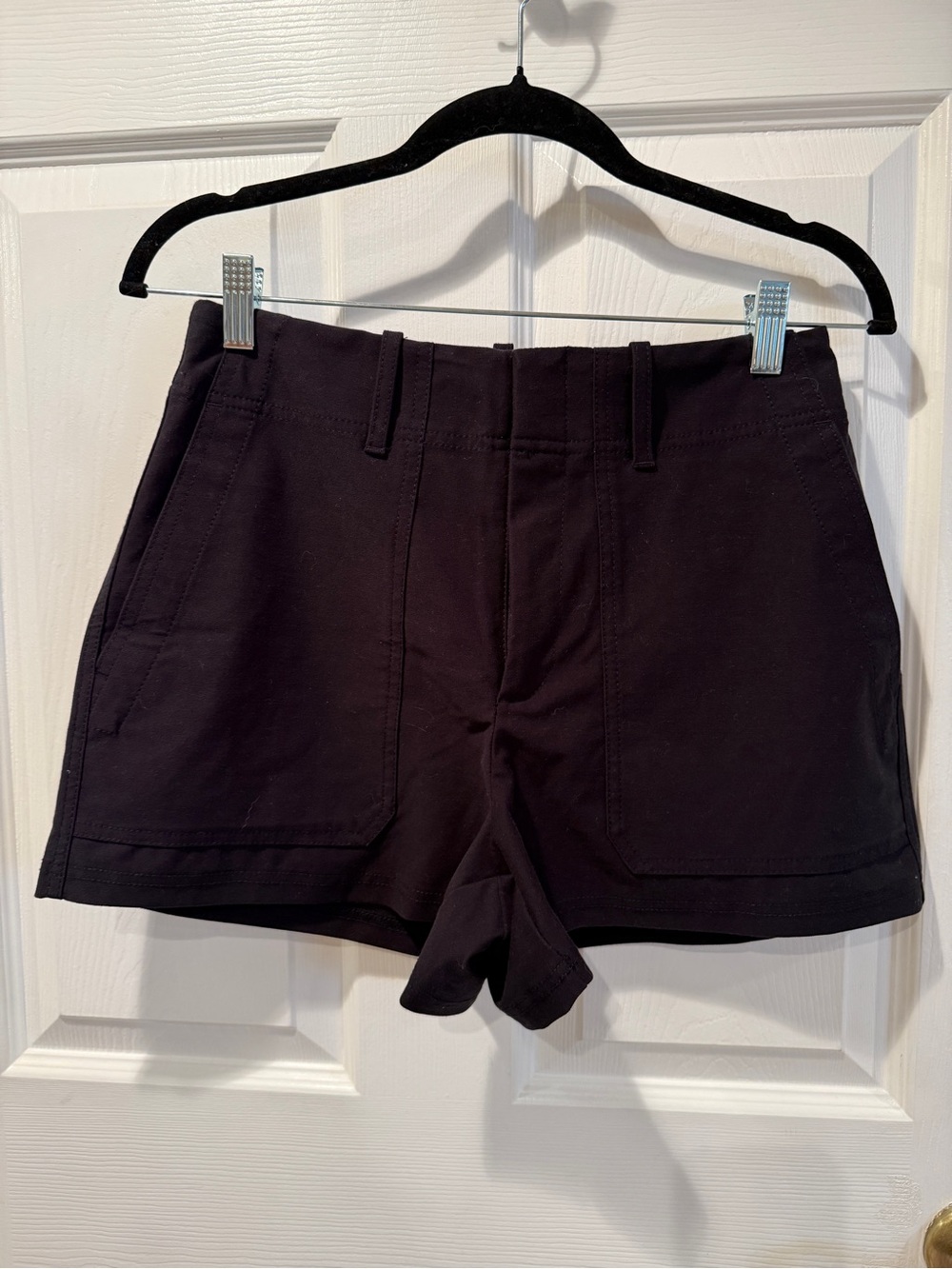 Athleta Skyline High Rise Tailored 4" Short in Black